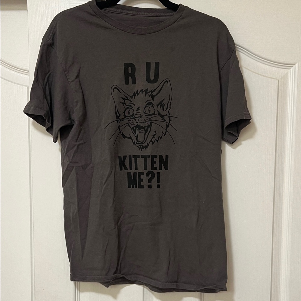 RU Kitten Me?! Women’s Medium- Olive Brown